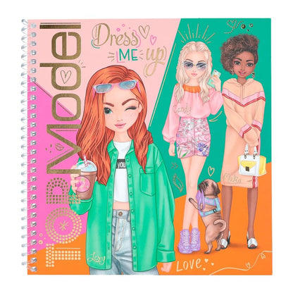 Depesche TOPModel Dress Me Up Stickerbuch