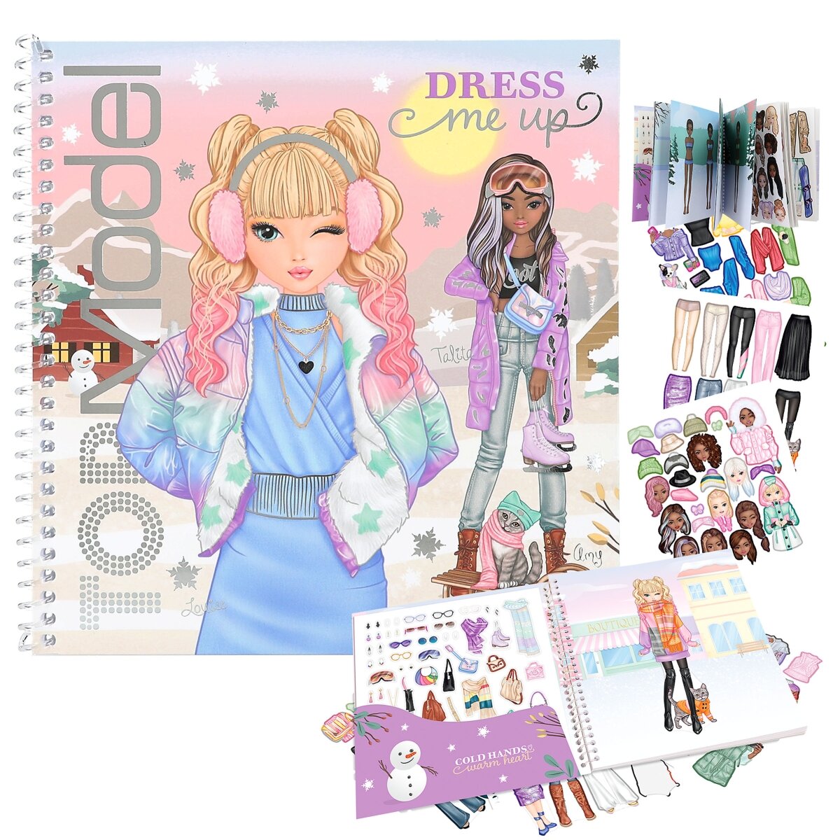 Depesche TOPModel Dress Me Up Stickerbuch WINTER WONDER