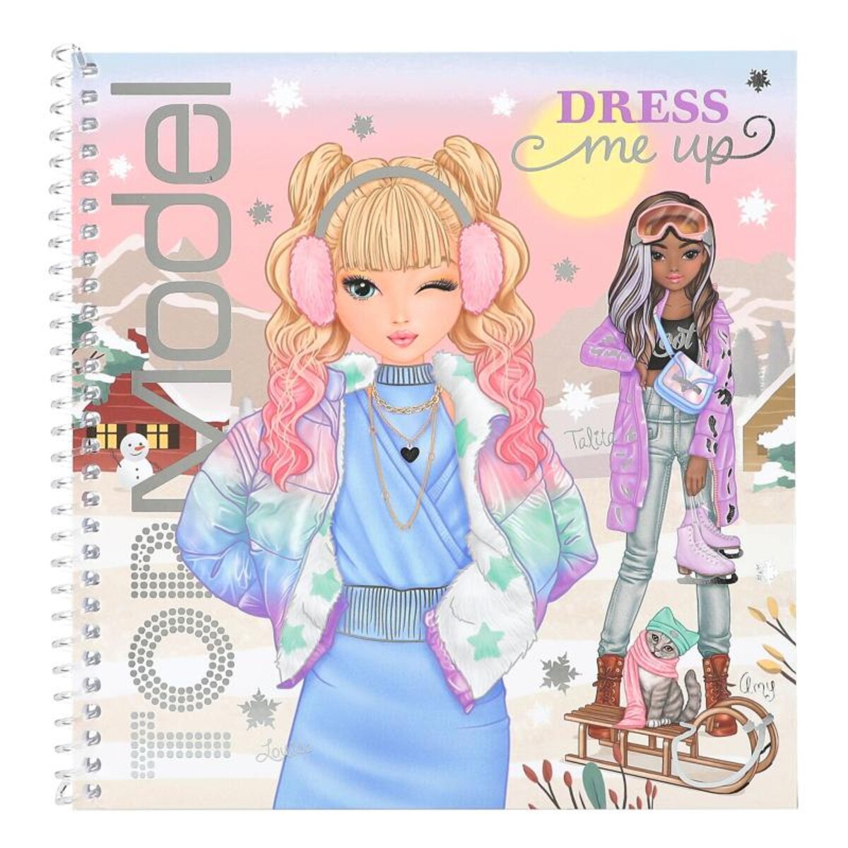 Depesche TOPModel Dress Me Up Stickerbuch WINTER WONDER