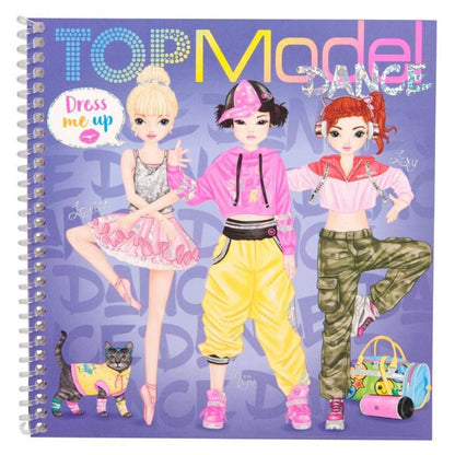 Depesche TOPModel Dress Me Up Stickerbuch Dance