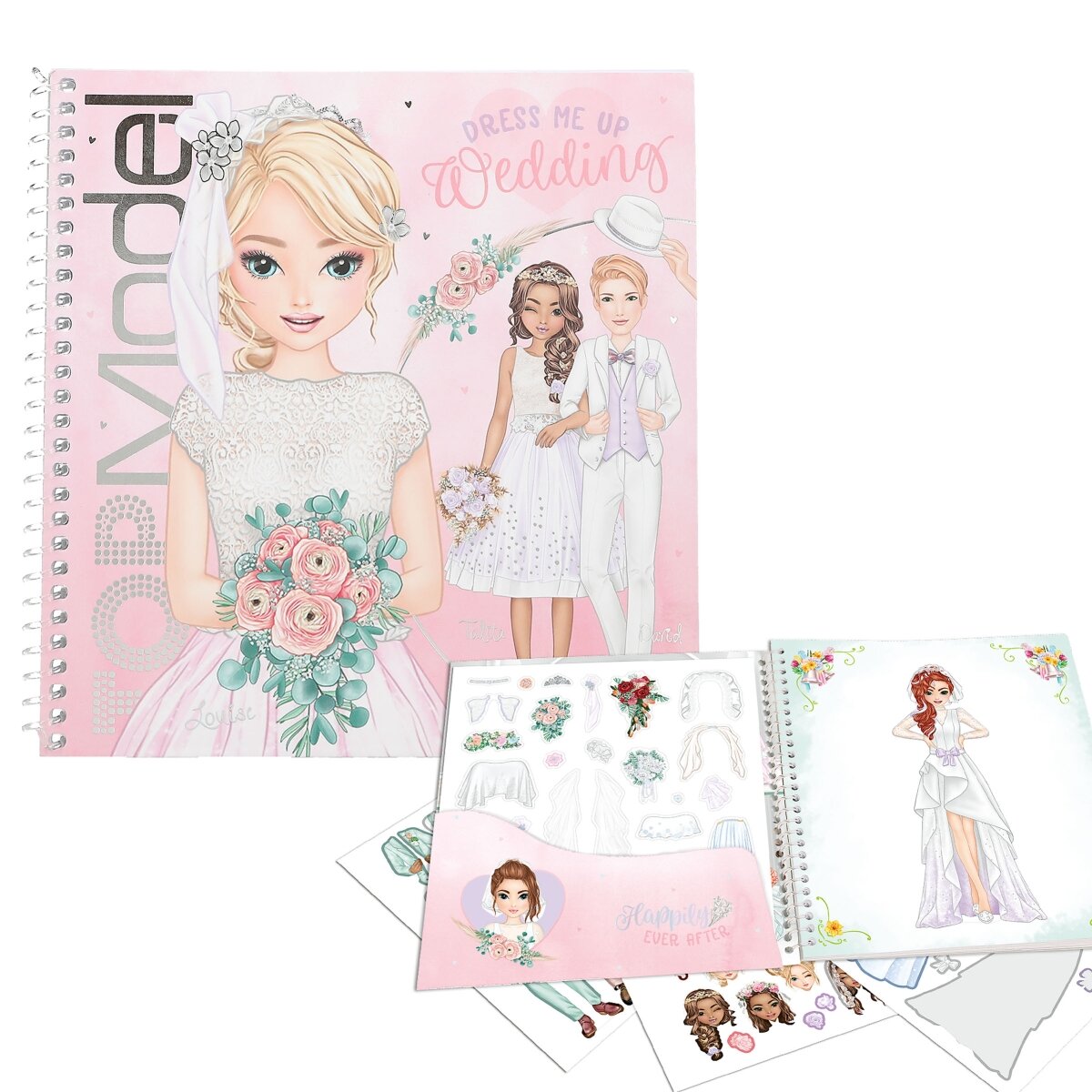Depesche TOPModel Dress Me Up Stickerbuch Wedding
