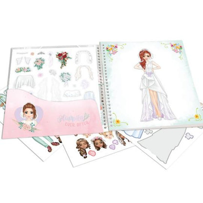 Depesche TOPModel Dress Me Up Stickerbuch Wedding