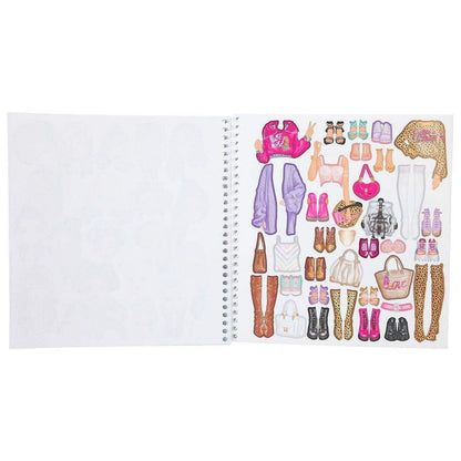 Depesche TOPModel Dress Me Up Stickerbuch URBAN JUNGLE