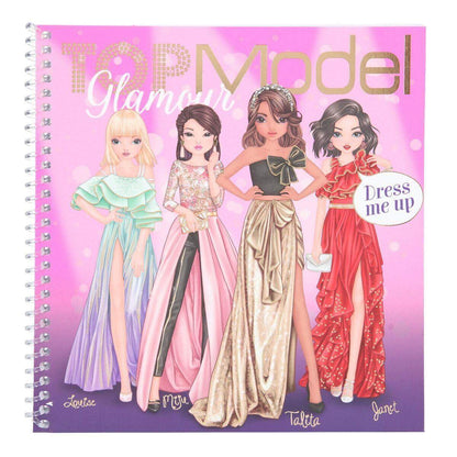 Depesche TOPModel Dress Me Up Stickerbuch GLAMOUR