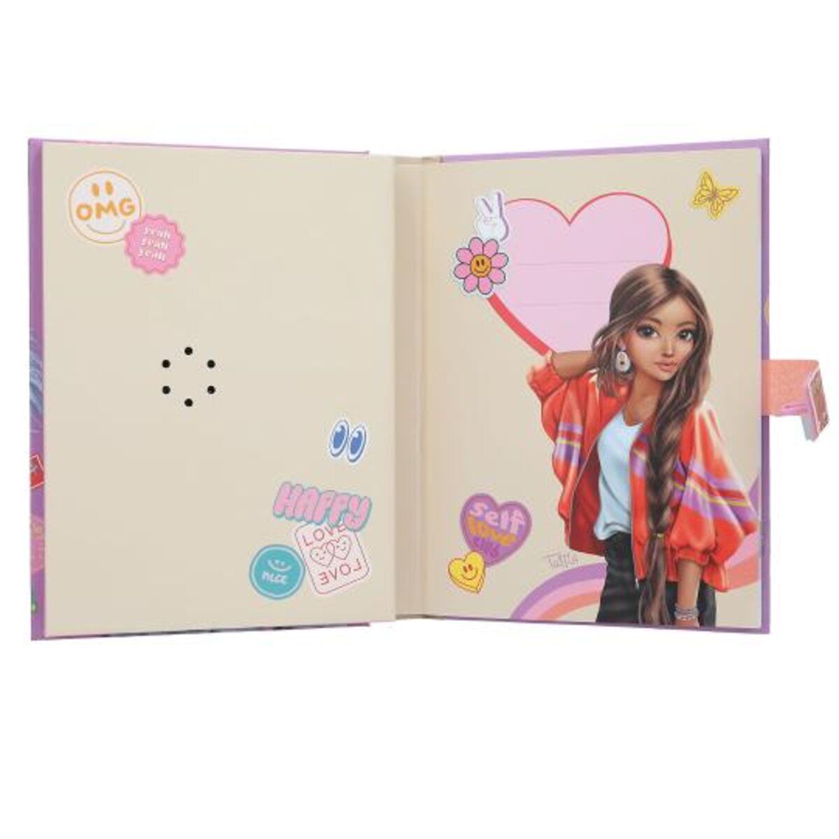 Depesche TOPModel Geheimcode Tagebuch mit Sound GIRL POWER