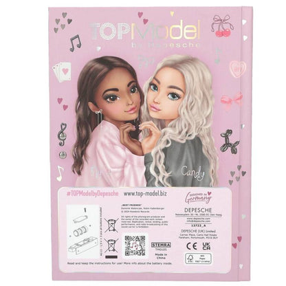 Depesche TOPModel Geheimcode Tagebuch mit Sound MY BFF 80 Seiten liniert