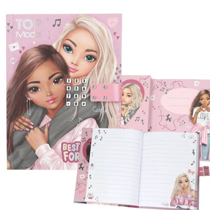 Depesche TOPModel Geheimcode Tagebuch mit Sound MY BFF 80 Seiten liniert