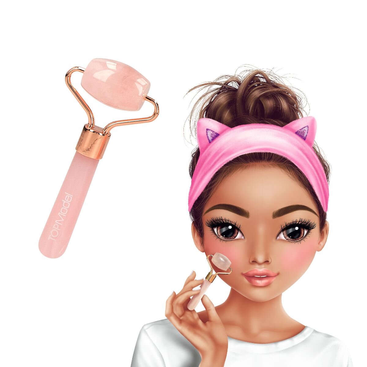 Depesche TOPModel Gesichtsroller Set BEAUTY and ME