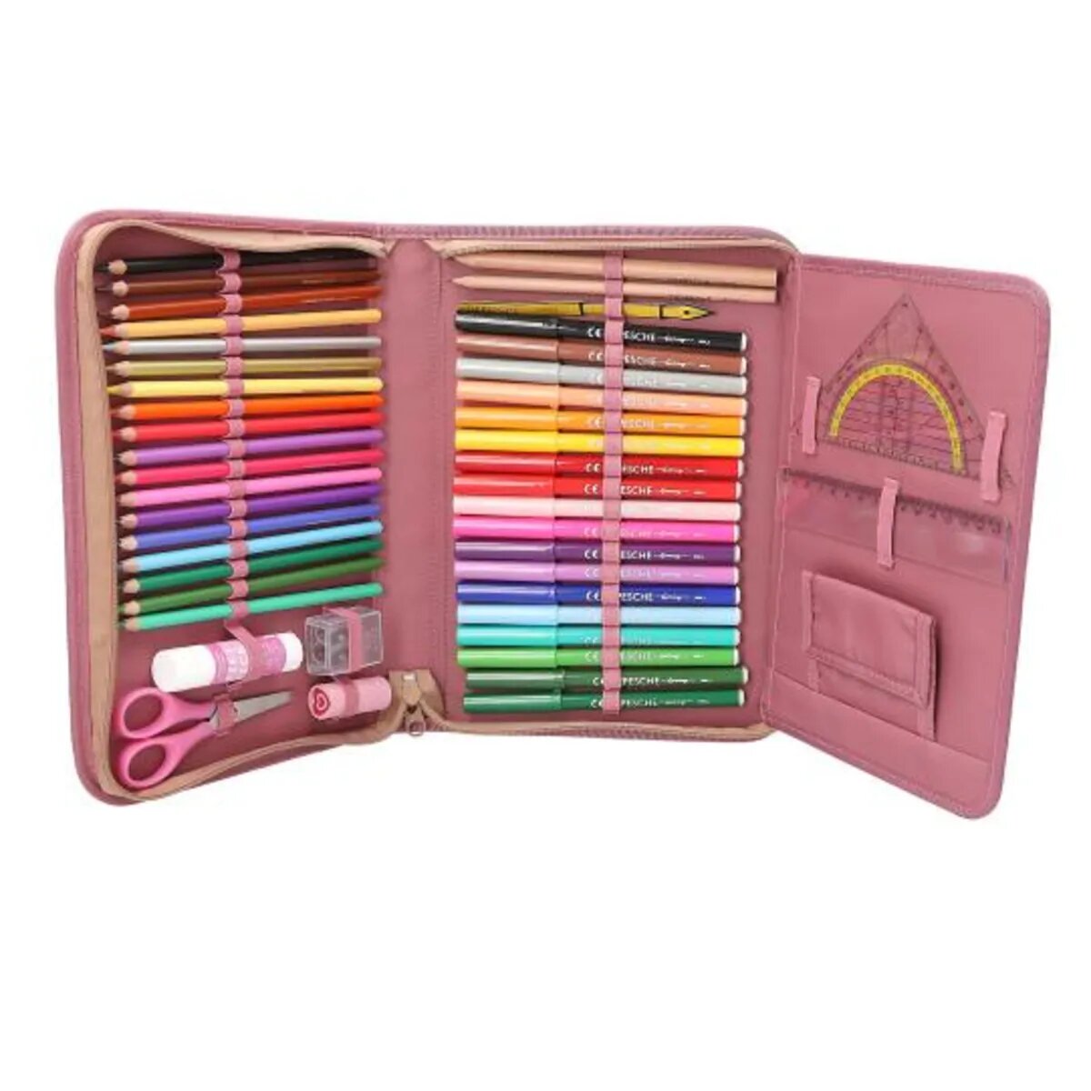 Depesche TOPModel Große Federtasche FLORAL