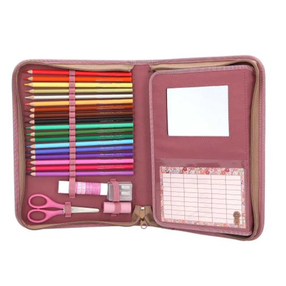 Depesche TOPModel Große Federtasche FLORAL