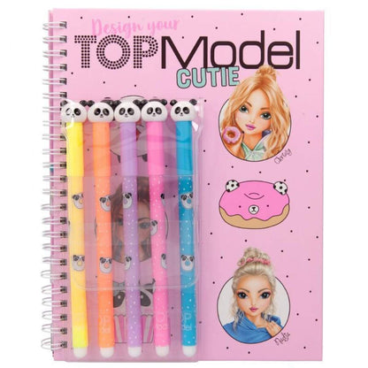 Depesche TOPModel Malbuch mit Fasermalern Candy Cake