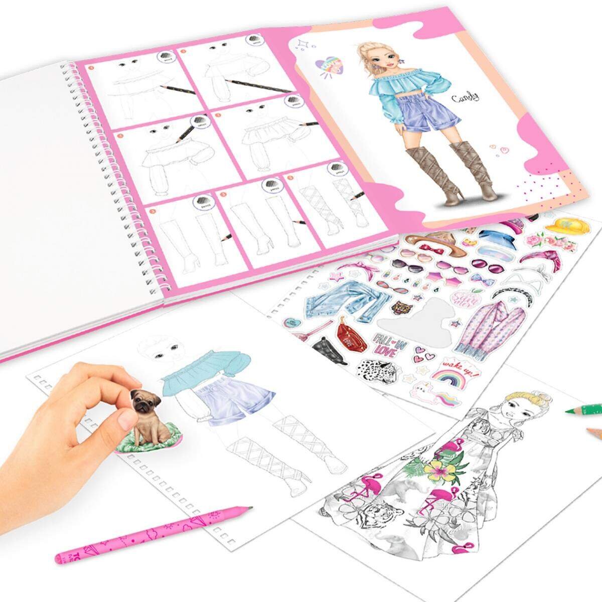 Depesche TOPModel Malbuch-Set