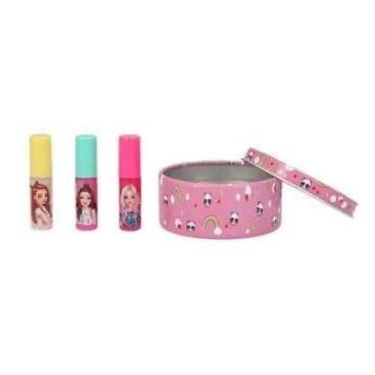 Depesche TOPModel Mini Lipgloss Set, 1 Stück, 2-fach sortiert