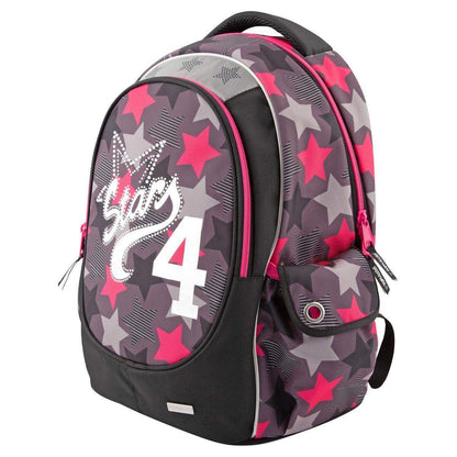 Depesche TOPModel Schulrucksack Sterne schwarz