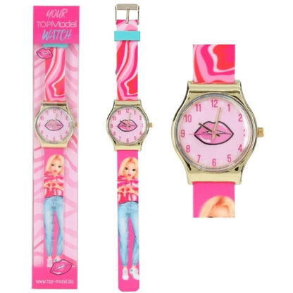 Depesche TOPModel Silikon Armbanduhr, 1 Stück, 6-fach sortiert
