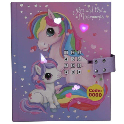 Depesche Ylvi & the Minimoomis Tagebuch mit LED, Code und Sound
