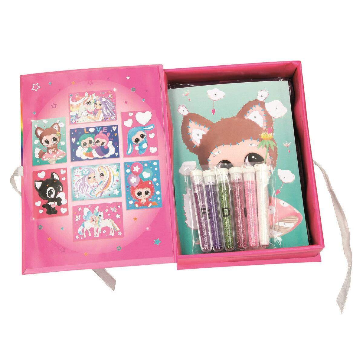 Depesche Ylvi & the Minimoomis Kreativset  Glitter Cards