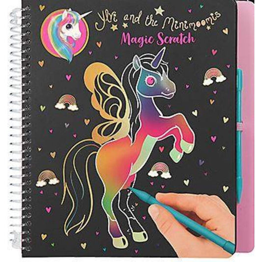 Depesche Ylvi & the Minimoomis Malbuch Magic Scratch, Einhorn