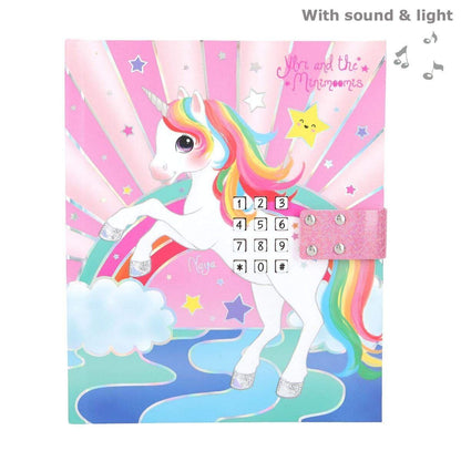 Depesche Ylvi & the Minimoomis Tagebuch mit LED, Code und Sound