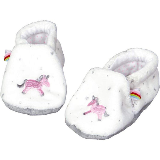 Die Spiegelburg Babyschuhe Einhorn BabyGlück, one size (0-6 Mon.)