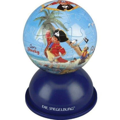 Die Spiegelburg Capt'n Sharky Puzzle-Kugel, 24 Teile