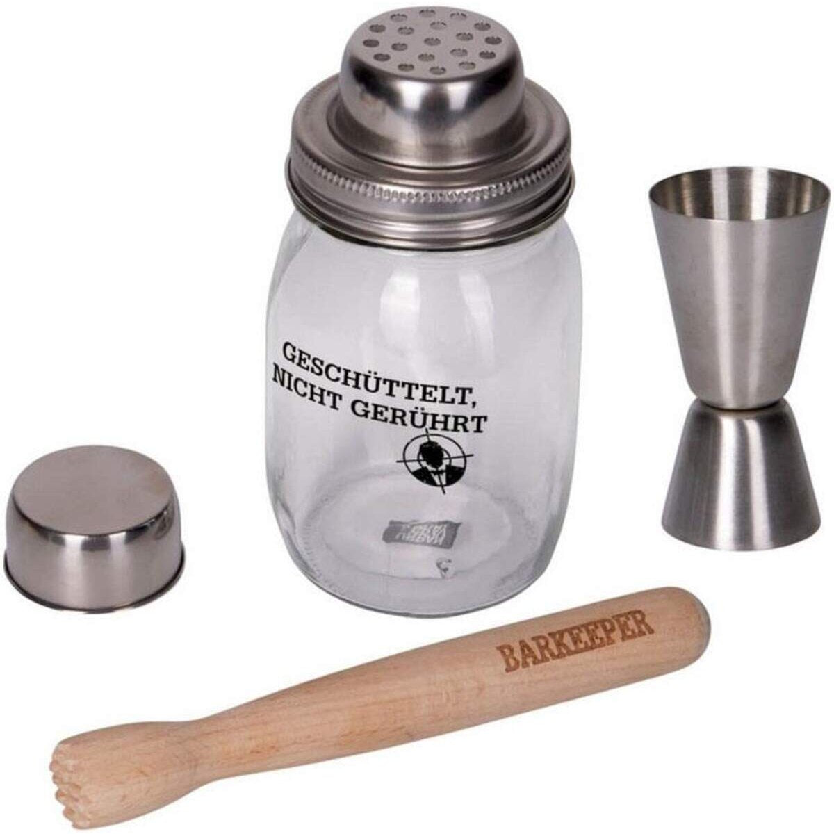 Die Spiegelburg Cocktailshaker-Set BARTENDER Urban&Gray