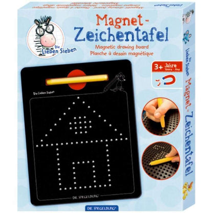 Die Spiegelburg Die Lieben Sieben Magnet-Zeichentafel 1 Stück, farbl. sortiert