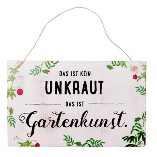 Die Spiegelburg Gartenschild "Das ist kein Unkraut..." I love my Jungle (Garden)