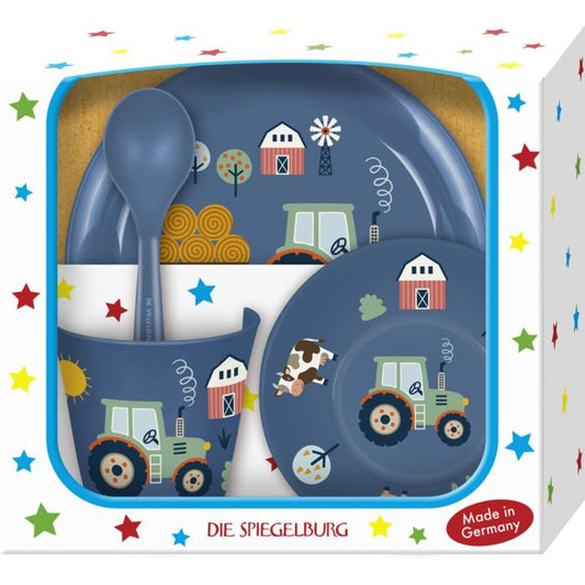 Die Spiegelburg Geschirr Geschenkset Traktor Ed. 2 - Wenn ich mal groß bin