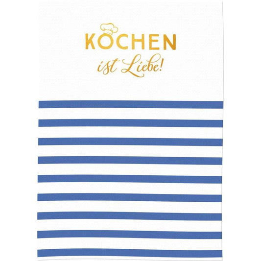 Die Spiegelburg Geschirrtuch im Glas Kochen ist Liebe