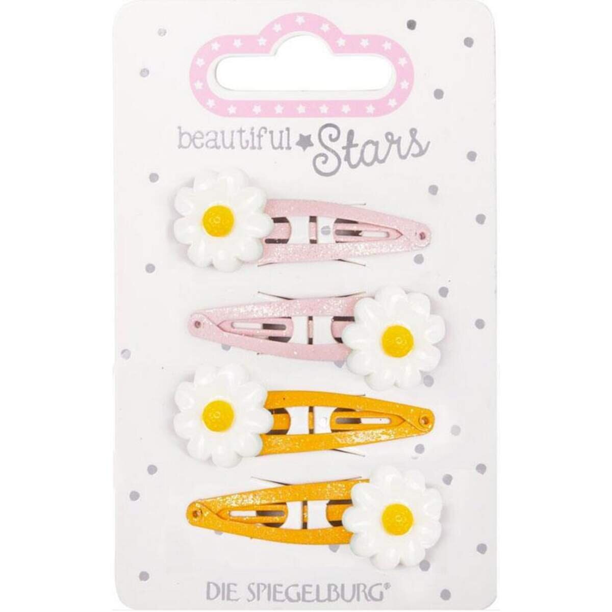 Die Spiegelburg Haarclip Blümchen (4er Set) beautiful Stars, sort.: 1 Stück, 2-fach