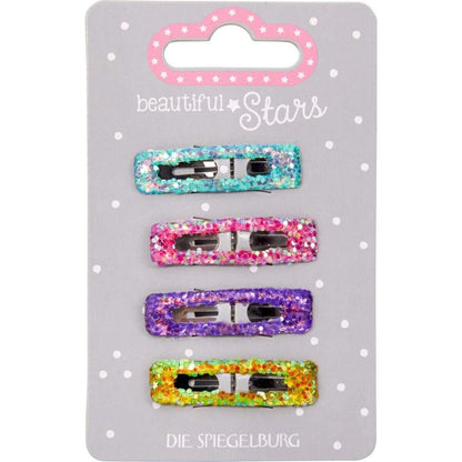 Die Spiegelburg Haarclip Glitzer beautiful Stars, 1 Packung, 2-fach sortiert