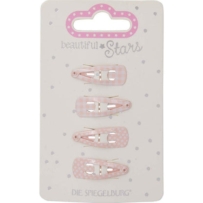 Die Spiegelburg Haarclip rosa + lila beautiful Stars, 1 Packung, 2-fach sortiert