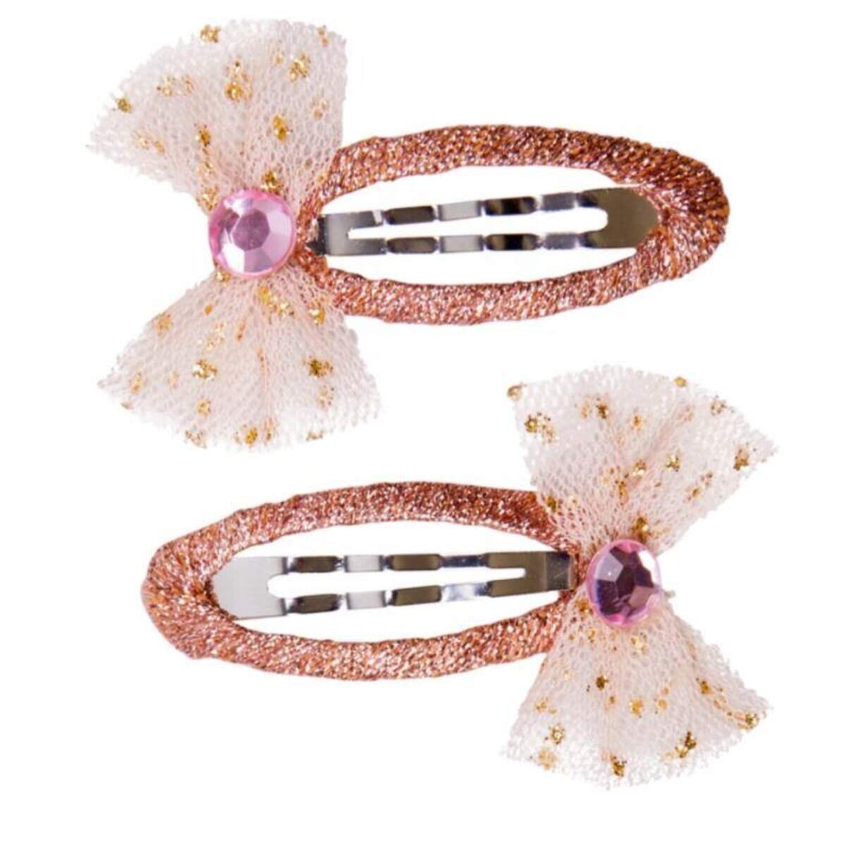 Die Spiegelburg Haarclips Prinzessin Lillifee Glitter&Gold, 2 Stück, 2-fach sortiert