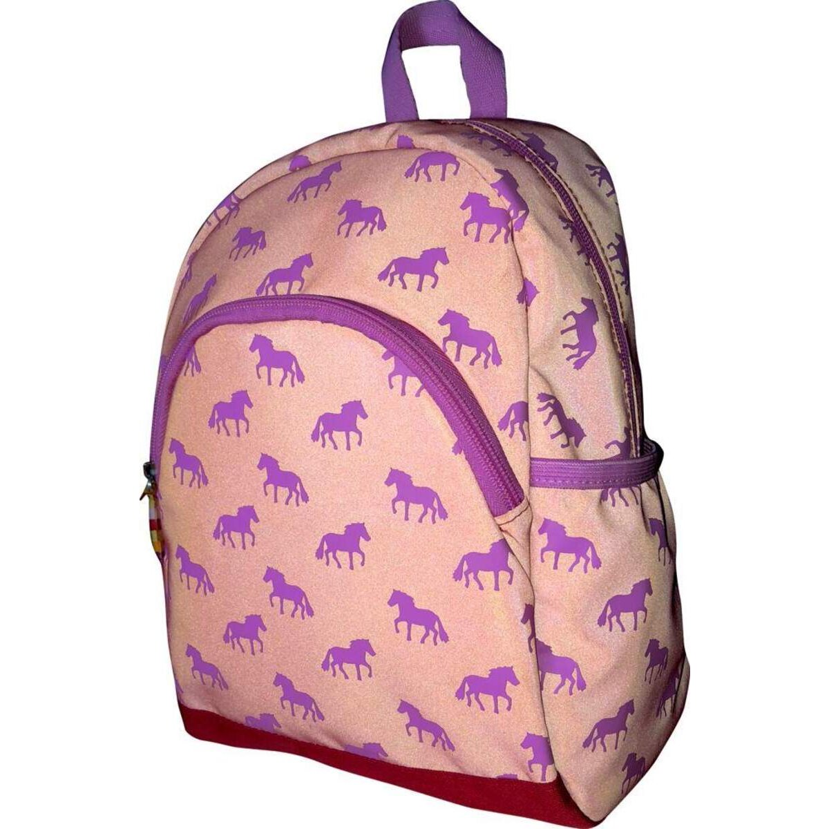 Die Spiegelburg Kl. Rucksack Pferdchen rot  Glühwürmchen