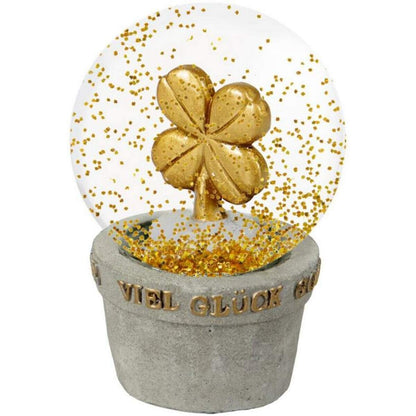 Die Spiegelburg Kleine Glitzerkugel Viel Glück, 1 Stück, 2-fach
