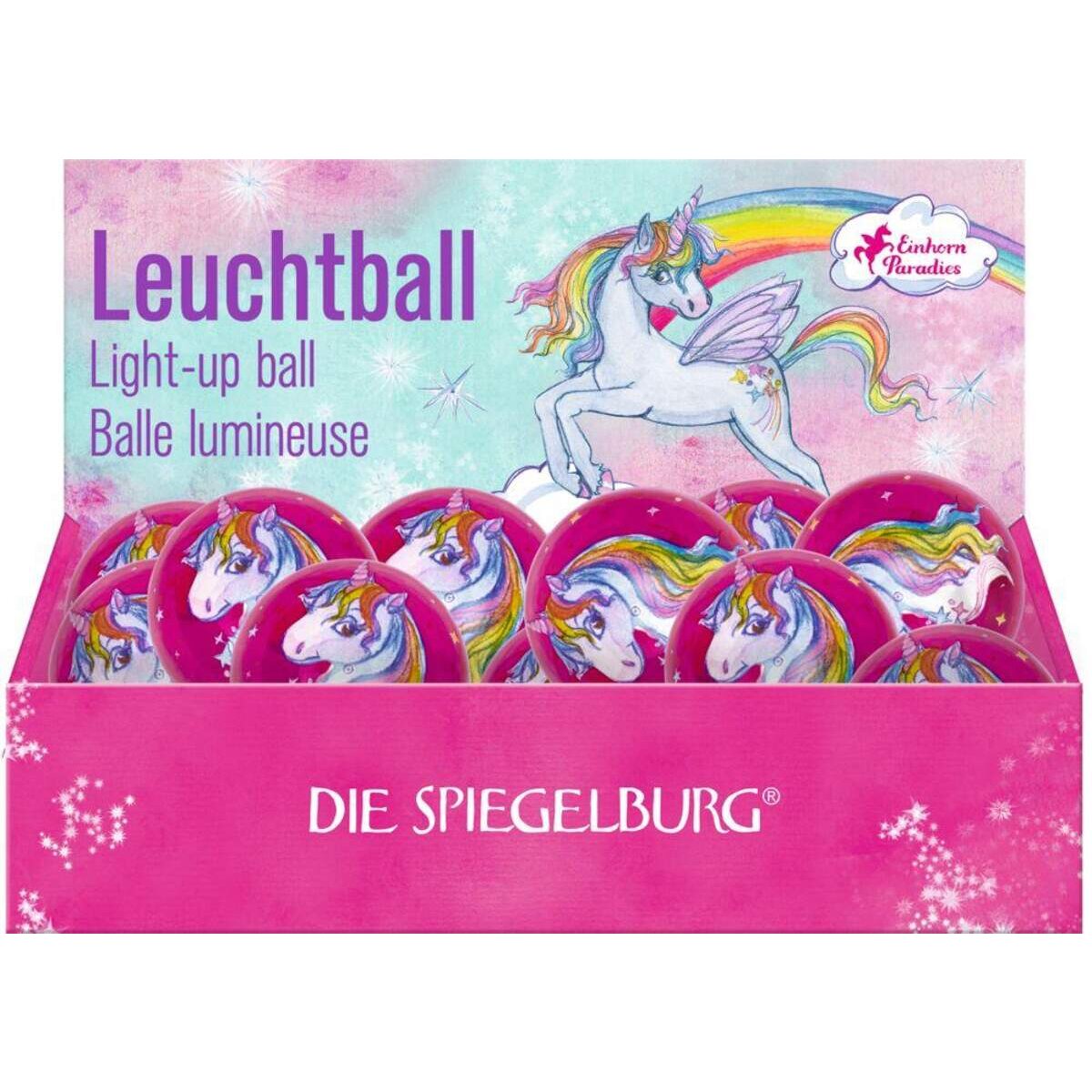 Die Spiegelburg Leuchtball Einhorn-Paradies