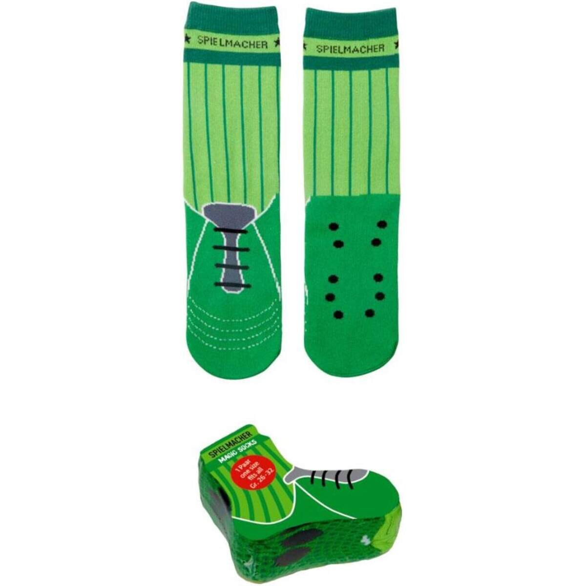 Die Spiegelburg Magic Socks Fußball, one size (Gr.26-32), Wild+Cool, 1 Stück, 2-fach