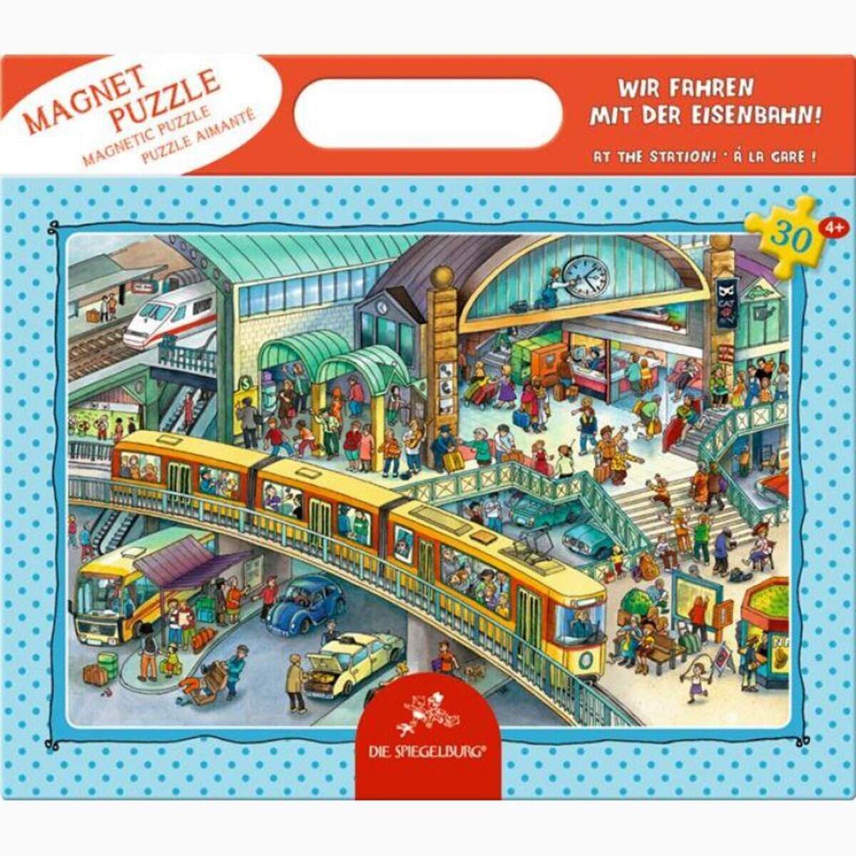 Die Spiegelburg Magnetpuzzle Wir fahren ans Meer! (30 Teile)
