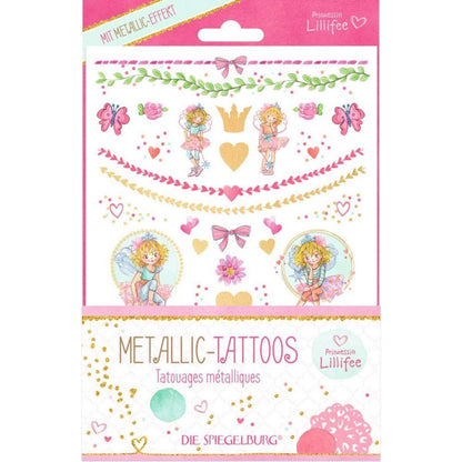 Die Spiegelburg Metallic Tattoos Prinzessin Lillifee (mit Goldfolie)