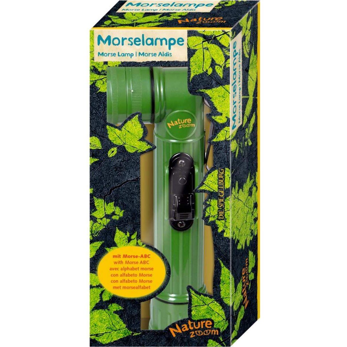 Die Spiegelburg Morselampe mit Morse-ABC Nature Zoom