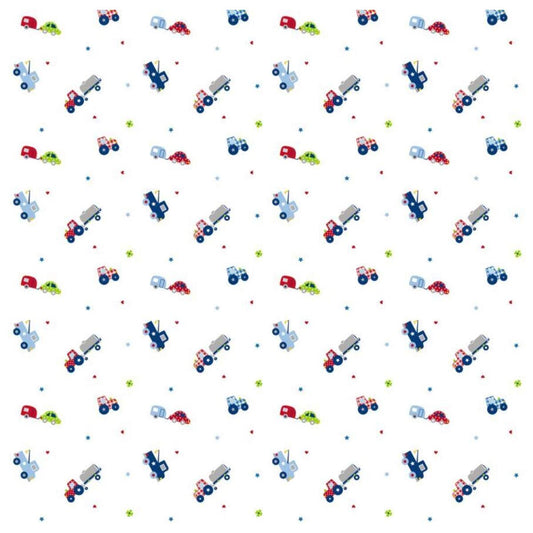 Die Spiegelburg Mulltuch Traktor BabyGlück ca. 120 x 120 cm