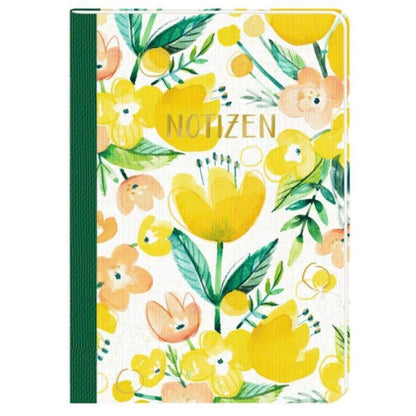 Die Spiegelburg Notizheft DIN A5 - All about yellow, 1 Stück, sortiert