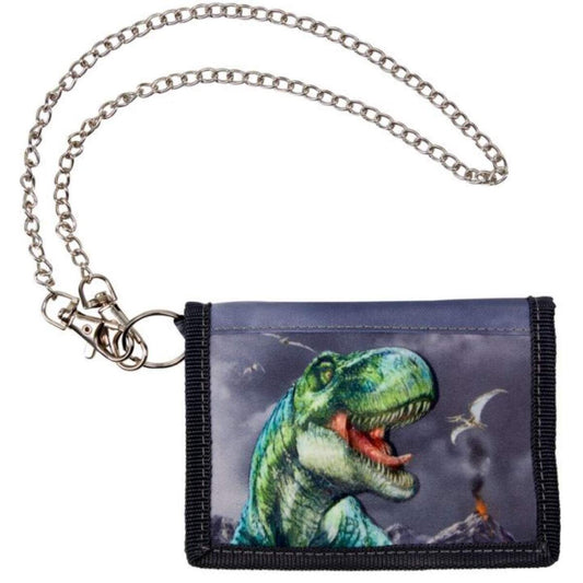 Die Spiegelburg Portmonee mit Kette T-Rex World (mit 3D-Druck)