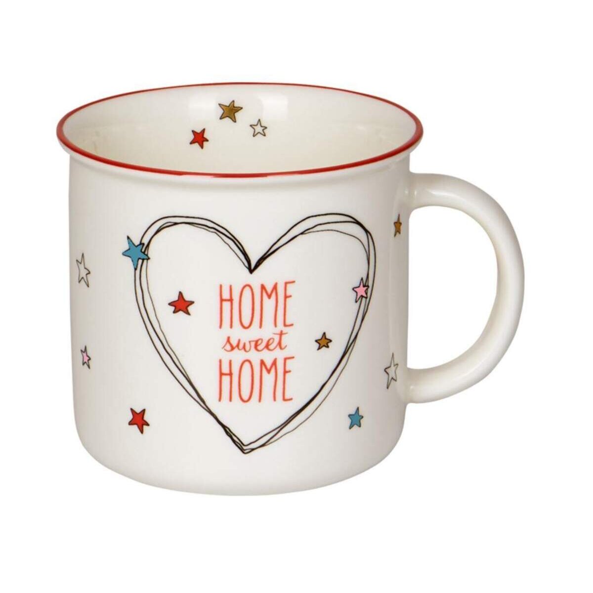 Die Spiegelburg Porzellan-Tasse "Home sweet home" (... for Christmas)