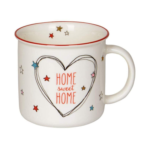 Die Spiegelburg Porzellan-Tasse "Home sweet home" (... for Christmas)