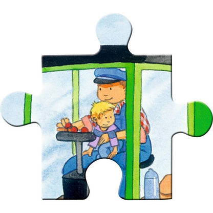 Die Spiegelburg Rahmenpuzzle Der Mähdrescher & der Trecker, 15 Teile