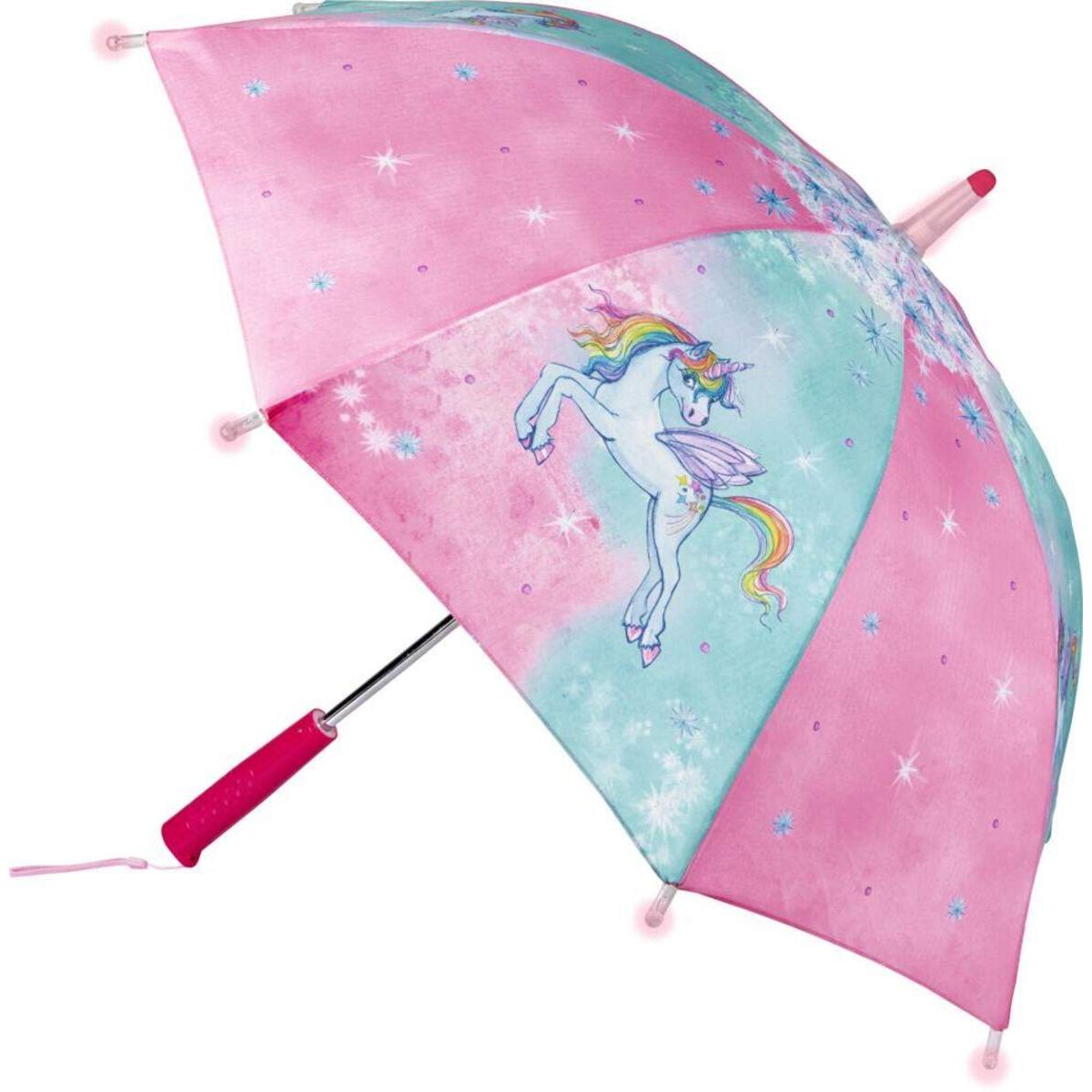 Die Spiegelburg Regenschirm Einhorn-Paradies (mit Lichteffekten)