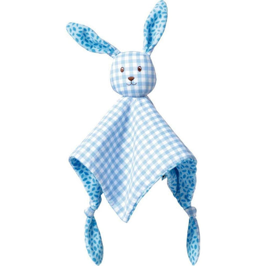 Die Spiegelburg Schnuffeltuch Häschen BabyGlück, vichy hellblau