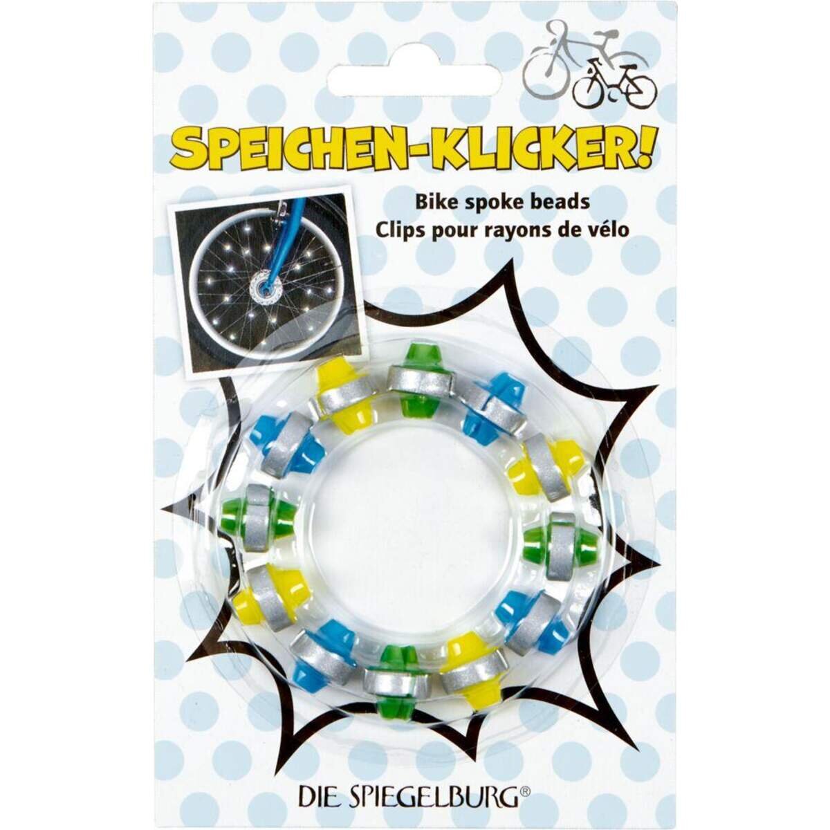 Die Spiegelburg Speichen-Klicker (12 St. im Set), sortiert, Pimp my bike! Kids